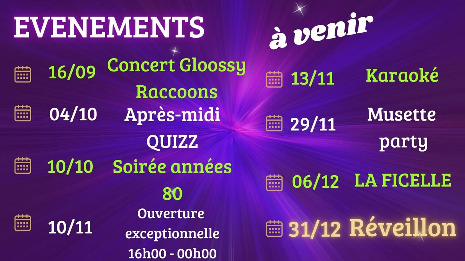 Dates à retenir!!!!